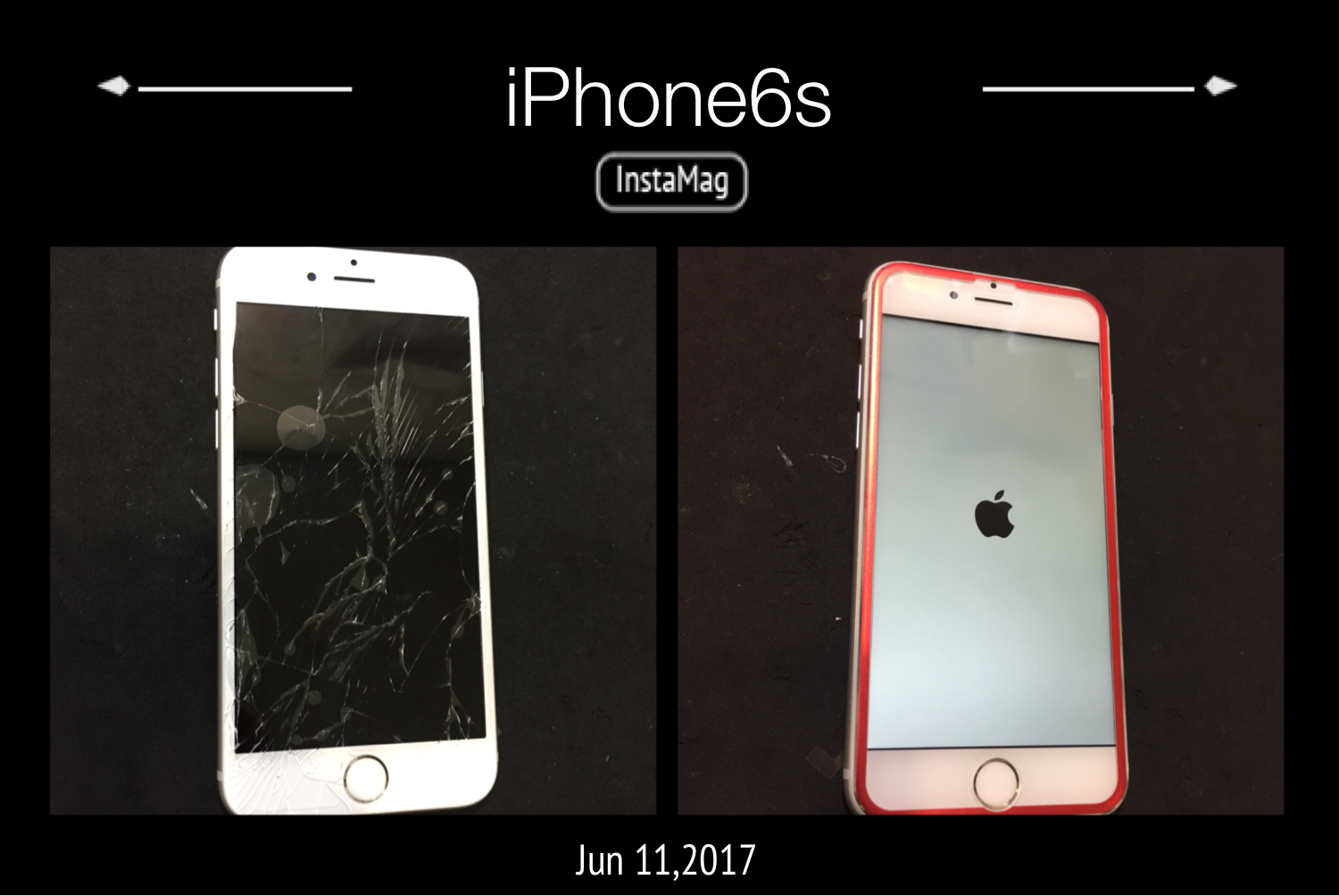 「iPhone6s画面交換」iPhone修理のicraft泉佐野りんくう店